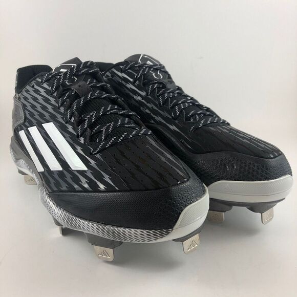 Adidas PowerAlley Metal Baseball‎ Cleats Mens size 8 - Picture 1 of 5